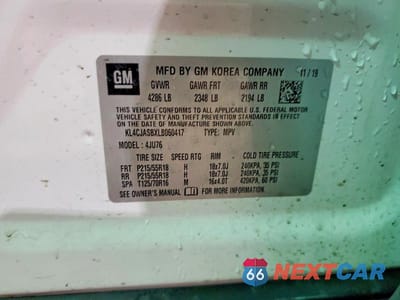 Zdjęcie 13 z 13 samochodu: 2020 BUICK ENCORE PREFERRED VIN:KL4CJASBXLB060417 - miniatura