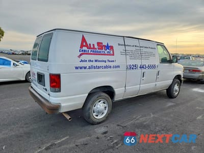 Trzecie zdjęcie samochodu z tyłu: 2014 FORD ECONOLINE E150 VAN VIN:1FTNE1EWXEDA35039 - miniatura