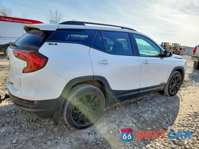 Trzecie zdjęcie samochodu z tyłu: 2019 GMC TERRAIN SLE VIN:3GKALTEX1KL381855 - miniatura
