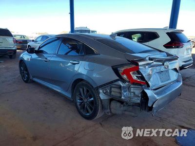 Drugie zdjęcie samochodu z przodu: 2019 HONDA CIVIC EX VIN:19XFC1F36KE003939 - miniatura