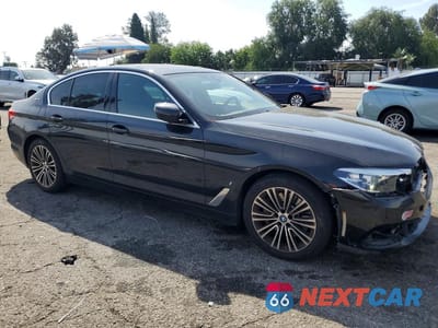 Czwarte zdjęcie samochodu z boku: 2019 BMW 530E VIN:WBAJA9C52KB388351 - miniatura