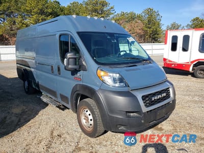 Czwarte zdjęcie samochodu z boku: 2020 RAM PROMASTER 3500 3500 HIGH VIN:3C6URVJG0LE129570 - miniatura