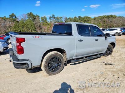 Trzecie zdjęcie samochodu z tyłu: 2024 CHEVROLET SILVERADO K1500 CUSTOM VIN:1GCPDBEK1RZ188917 - miniatura