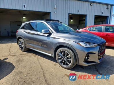 Czwarte zdjęcie samochodu z boku: 2023 INFINITI QX50 SPORT VIN:3PCAJ5FB3PF118515 - miniatura