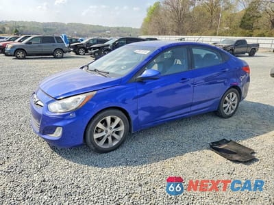 2013 HYUNDAI ACCENT GLS KMHCU4AEXDU461770 - główne zdjęcie licytacji z USA - miniatura