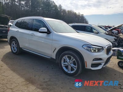 Czwarte zdjęcie samochodu z boku: 2020 BMW X3 SDRIVE30I VIN:5UXTY3C07L9B93476 - miniatura