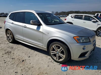Czwarte zdjęcie samochodu z boku: 2014 BMW X3 XDRIVE28I VIN:5UXWX9C50E0D28075 - miniatura