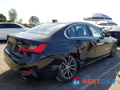 Trzecie zdjęcie samochodu z tyłu: 2019 BMW 330I VIN:WBA5R1C53KAK10451 - miniatura