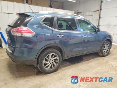 Trzecie zdjęcie samochodu z tyłu: 2014 NISSAN ROGUE SL VIN:5N1AT2MV6EC856689 - miniatura