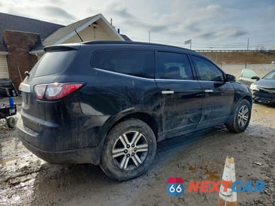 Trzecie zdjęcie samochodu z tyłu: 2015 CHEVROLET TRAVERSE LT VIN:1GNKVHKD4FJ279178 - miniatura