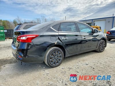 Trzecie zdjęcie samochodu z tyłu: 2018 NISSAN SENTRA S VIN:3N1AB7AP3JY299917 - miniatura