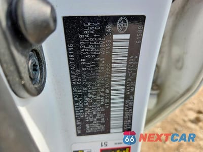 Zdjęcie 12 z 12 samochodu: 2019 TOYOTA CAMRY VIN:4T1B11HK1KU790966 - miniatura