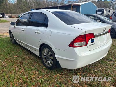 Trzecie zdjęcie samochodu z tyłu: 2010 HONDA CIVIC EXL VIN:2HGFA1F93AH516340 - miniatura