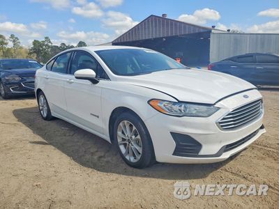 Czwarte zdjęcie samochodu z boku: 2019 FORD FUSION SE VIN:3FA6P0LU0KR160392 - miniatura