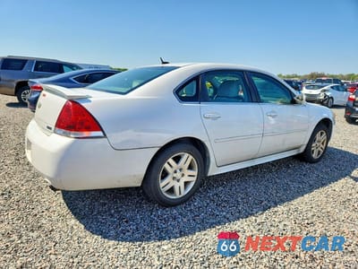 Trzecie zdjęcie samochodu z tyłu: 2013 CHEVROLET IMPALA LT VIN:2G1WG5E35D1209601 - miniatura