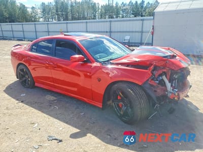 Czwarte zdjęcie samochodu z boku: 2016 DODGE CHARGER SRT HELLCAT VIN:2C3CDXL97GH301573 - miniatura