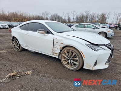 Czwarte zdjęcie samochodu z boku: 2019 LEXUS RC 350 F SPORT VIN:JTHSZ5BC6K5009129 - miniatura