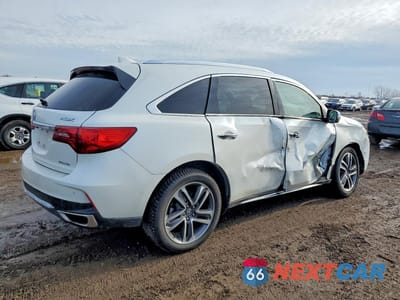 Trzecie zdjęcie samochodu z tyłu: 2018 ACURA MDX ADVANCE VIN:5J8YD4H83JL007583 - miniatura