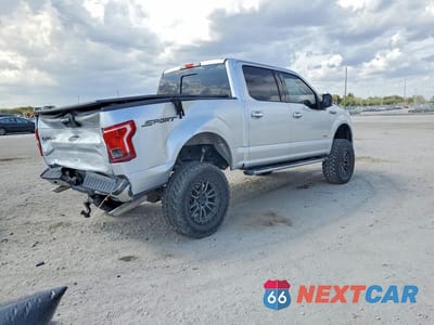 Trzecie zdjęcie samochodu z tyłu: 2017 FORD F150 SUPERCREW VIN:1FTEW1CPXHFB06032 - miniatura