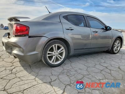 Trzecie zdjęcie samochodu z tyłu: 2013 DODGE AVENGER SE VIN:1C3CDZAG0DN770570 - miniatura
