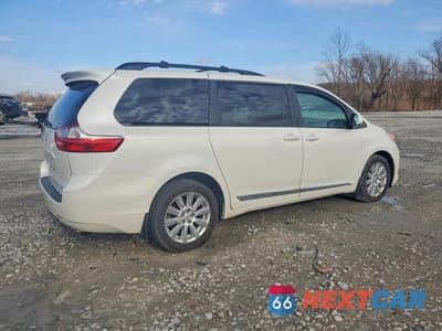 Trzecie zdjęcie samochodu z tyłu: 2017 TOYOTA SIENNA XLE PREMIUM 7-PASSENGER VIN:5TDDZ3DC5HS159005 - miniatura