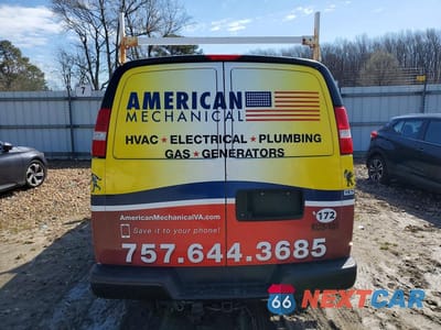 Zdjęcie 6 z 12 samochodu: 2020 CHEVROLET EXPRESS 2500 CARGO UTILITY / SERVICE VAN VIN:1GCWGAFG4L1242157 - miniatura