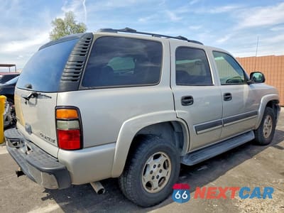 Trzecie zdjęcie samochodu z tyłu: 2005 CHEV TAHOE C1500 VIN:1GNEC13T35R248682 - miniatura