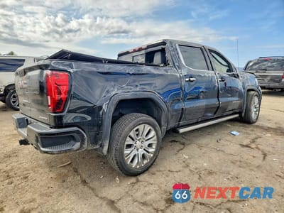 Trzecie zdjęcie samochodu z tyłu: 2021 GMC SIERRA K1500 DENALI VIN:3GTU9FEL3MG381163 - miniatura