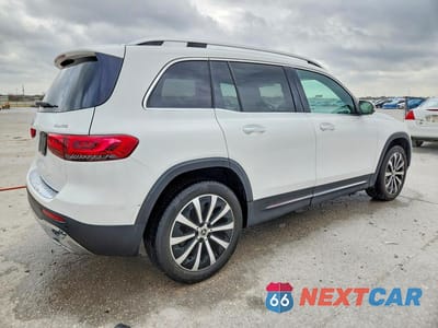 Trzecie zdjęcie samochodu z tyłu: 2021 MERCEDES-BENZ GLB 250 4MATIC VIN:W1N4M4HB5MW128037 - miniatura