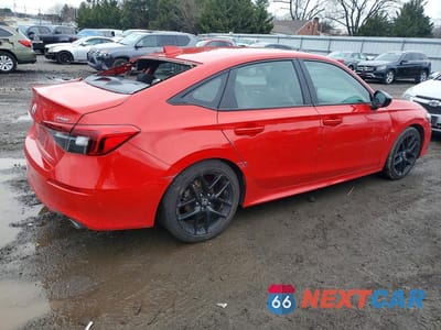 Trzecie zdjęcie samochodu z tyłu: 2024 HONDA CIVIC SPORT VIN:2HGFE2F58RH579338 - miniatura