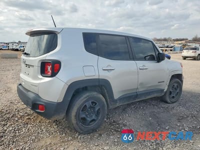 Trzecie zdjęcie samochodu z tyłu: 2019 JEEP RENEGADE SPORT VIN:ZACNJBAB5KPJ77832 - miniatura