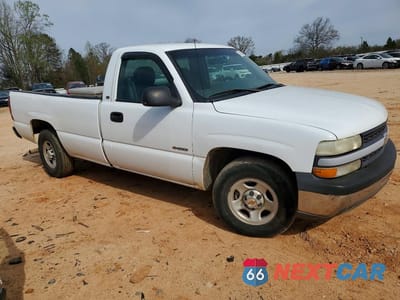 Czwarte zdjęcie samochodu z boku: 2001 CHEVROLET SILVERADO C1500 VIN:1GCEC14W71Z136897 - miniatura