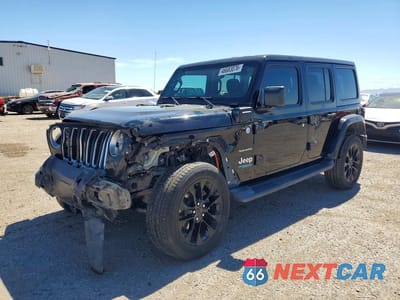 2021 JEEP WRANGLER UNLIMITED SAHARA 4XE 1C4JJXP61MW652584 - główne zdjęcie licytacji z USA - miniatura