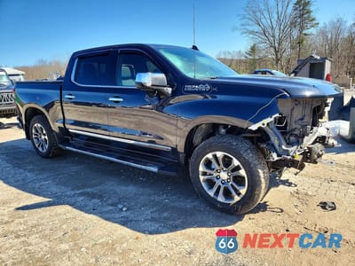 Czwarte zdjęcie samochodu z boku: 2022 CHEVROLET SILVERADO K1500 HIGH COUNTRY VIN:2GCUDJEDXN1502422 - miniatura