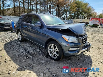 Czwarte zdjęcie samochodu z boku: 2013 MERCEDES-BENZ ML 350 4MATIC VIN:4JGDA5HB3DA245954 - miniatura