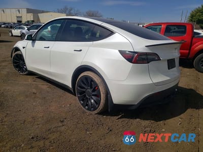 Drugie zdjęcie samochodu z przodu: 2022 TESLA MODEL Y VIN:7SAYGDEF4NF452435 - miniatura