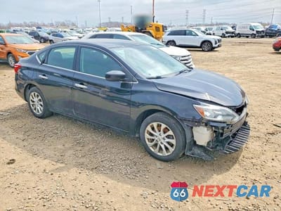Czwarte zdjęcie samochodu z boku: 2019 NISSAN SENTRA SV VIN:3N1AB7AP1KY426889 - miniatura
