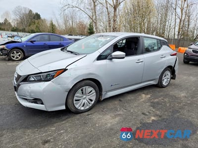 2018 NISSAN LEAF S 1N4AZ1CP9JC301459 - główne zdjęcie licytacji z USA - miniatura