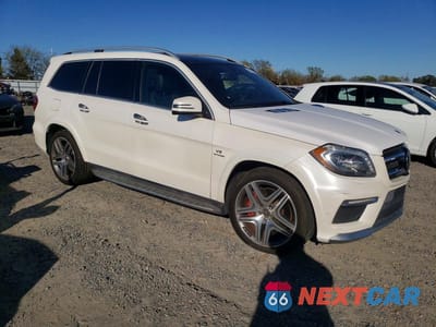 Czwarte zdjęcie samochodu z boku: 2014 MERCEDES-BENZ GL 63 AMG VIN:4JGDF7EE7EA395403 - miniatura