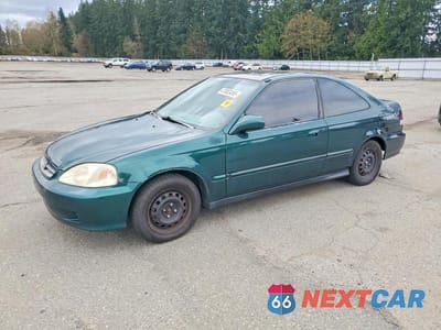 1999 HONDA CIVIC EX 1HGEJ8140XL071437 - główne zdjęcie licytacji z USA - miniatura