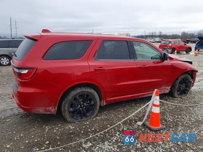 Trzecie zdjęcie samochodu z tyłu: 2020 DODGE DURANGO R VIN:1C4SDJCT2LC395410 - miniatura