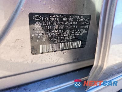 Zdjęcie 13 z 13 samochodu: 2023 GENESIS G70 2.0T VIN:KMTG34TA9PU132597 - miniatura