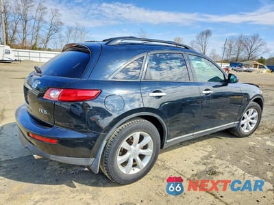Trzecie zdjęcie samochodu z tyłu: 2005 INFINITI FX35 BASE VIN:JNRAS08W45X211207 - miniatura