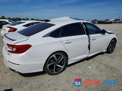 Trzecie zdjęcie samochodu z tyłu: 2021 HONDA ACCORD SPORT VIN:1HGCV2F38MA020770 - miniatura