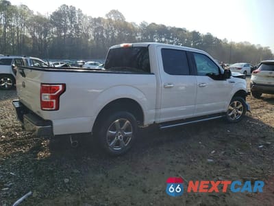 Trzecie zdjęcie samochodu z tyłu: 2018 FORD F150 SUPERCREW VIN:1FTEW1CG6JKD17774 - miniatura