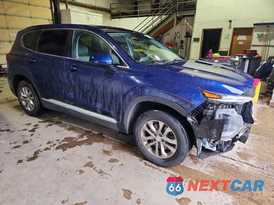 Czwarte zdjęcie samochodu z boku: 2019 HYUNDAI SANTA FE SE 2.4L VIN:5NMS2CAD5KH110714 - miniatura