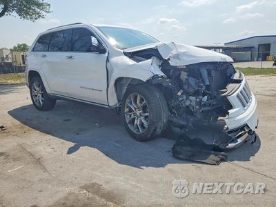 Czwarte zdjęcie samochodu z boku: 2015 JEEP GRAND CHEROKEE SUMMIT VIN:1C4RJEJG7FC742030 - miniatura