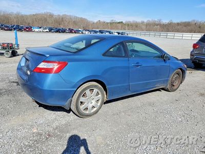 Trzecie zdjęcie samochodu z tyłu: 2008 HONDA CIVIC LX VIN:2HGFG12658H581498 - miniatura