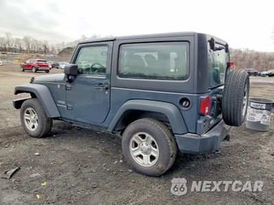 Drugie zdjęcie samochodu z przodu: 2017 JEEP WRANGLER SPORT VIN:1C4AJWAG1HL587951 - miniatura
