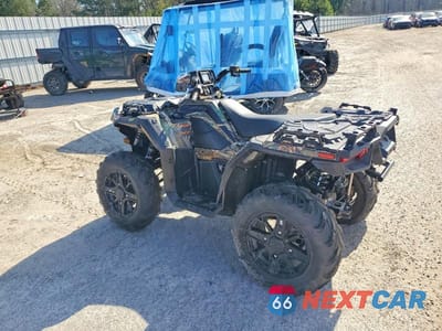 Trzecie zdjęcie samochodu z tyłu: 2024 POLARIS SPORTSMAN 850 PREMIUM ATV VIN:4XASXE854RB154396 - miniatura